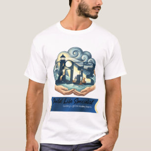Camiseta Especialista en Vida Infantil Luz Guiadora Sanando