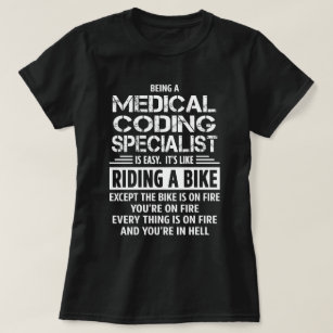 Camiseta Especialista médico de la codificación