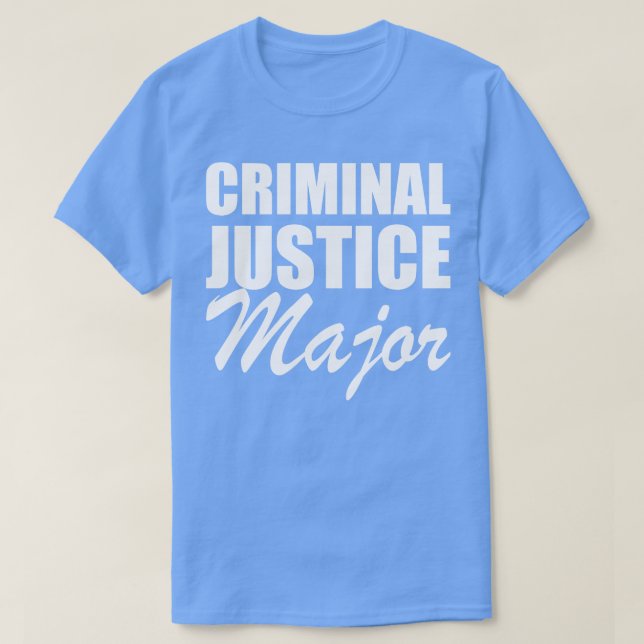 Camiseta Especialización en Justicia Penal w (Diseño del anverso)