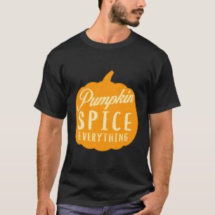 Camiseta Especias de calabaza todo caen especias de calabaz