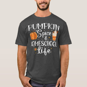 Camiseta Especias de calabaza y vida en el colegio doméstic