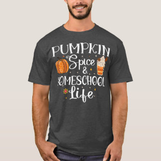 Camiseta Especias de calabaza y vida en el colegio doméstic