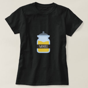 Camiseta Especie amarilla tumerica