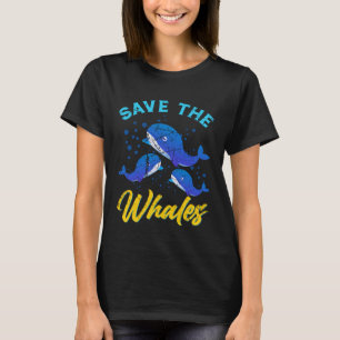 Camiseta Especie de ballena de orca de especies animales de