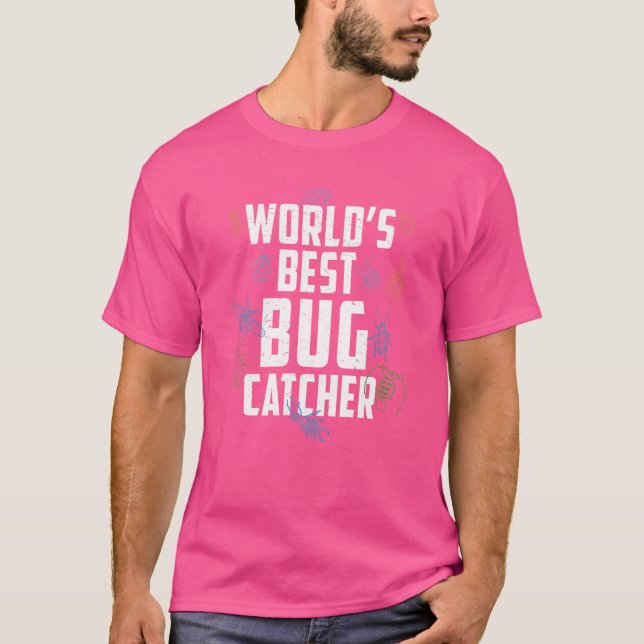 Camiseta Especie de Bug Entomólogo del Mejor Catcher del Mu (Anverso)