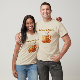 Camiseta Especie de calabaza, mi temporada favorita