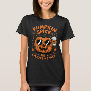 Camiseta Especie de calabaza otoñal