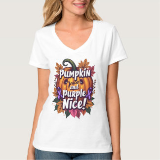 Camiseta Especie de calabaza y morado bueno: divertida adve