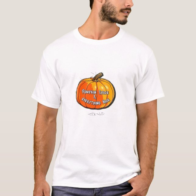 Camiseta Especie de calabaza y todo buen lema meme (Anverso)