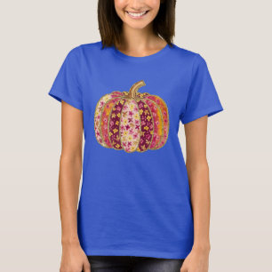 Camiseta Especie de calabaza y todo lo bueno: acuarela otoñ