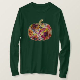 Camiseta Especie de calabaza y todo lo bueno: acuarela otoñ