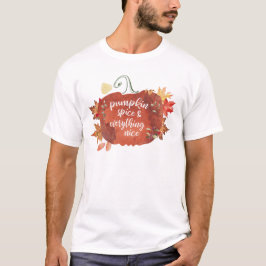 Camiseta Especie de calabaza y todo lo bueno de Acción de G
