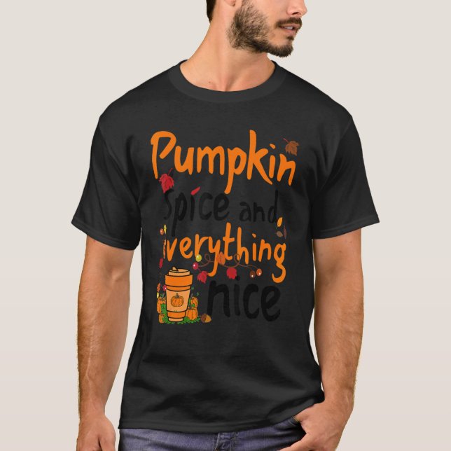 Camiseta Especie De Calabaza Y Todo Lo Que Niza Halloween C (Anverso)