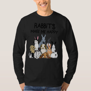 Camiseta Especie de conejo cutáneo Rabbit Rex Lop Cottontai