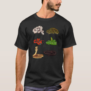 Camiseta Especie de serpiente Mascota Reptille Propietario 