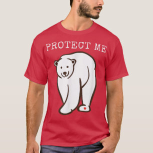 Camiseta Especie en peligro de cambio climático del oso pol