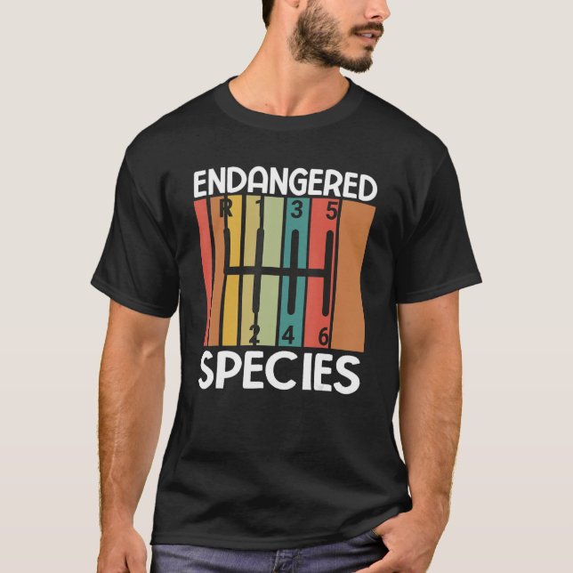 Camiseta Especie En Peligro De Peligro Mano De La Caja De C (Anverso)