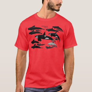 Camiseta Especies de peces negros