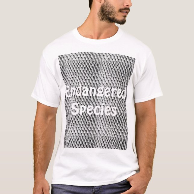 Camiseta Especies en peligro de extinción (Anverso)