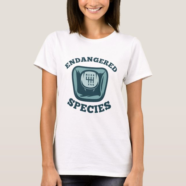 Camiseta Especies en peligro de extinción (Anverso)
