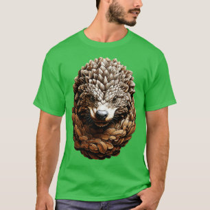 Camiseta Especies en peligro de extinción Mezclar Pangolin