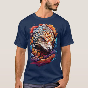 Camiseta Especies en peligro de extinción Mezclar Pangolin