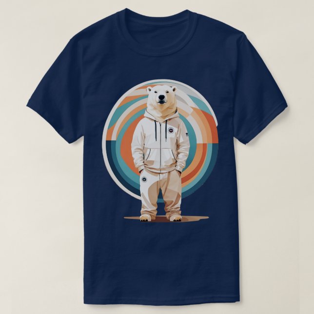Camiseta Especies en peligro de extinción Polar Bear Jalen (Diseño del anverso)