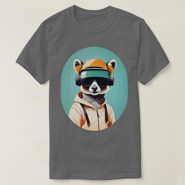 Camiseta Especies en peligro de extinción: Ranger de Indri  (Diseño del anverso)