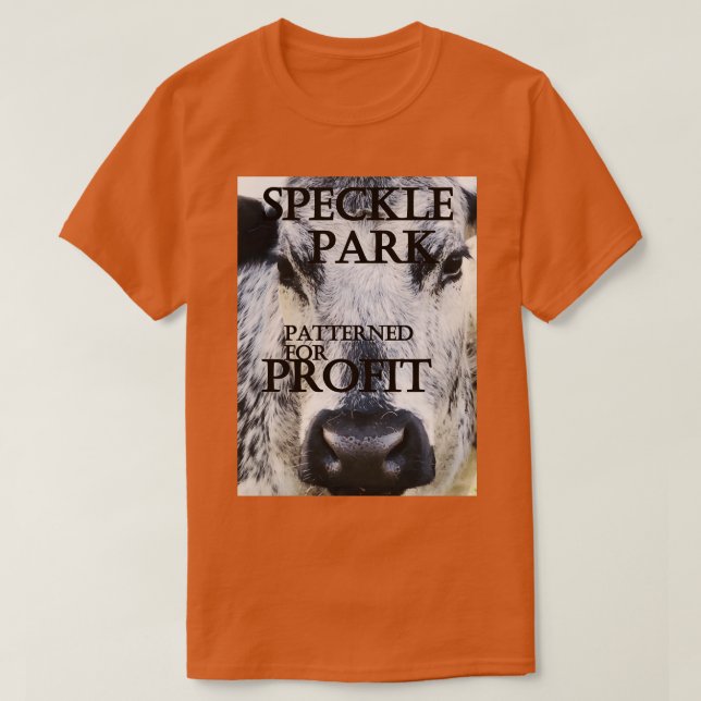 CAMISETA ESPECKLE PARK CATTLE PATRONEADO PARA PROFIT BREED  (Diseño del anverso)
