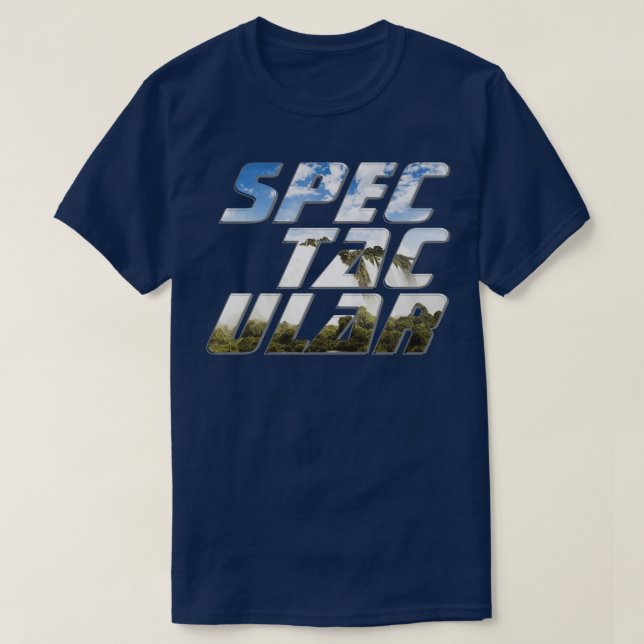 Camiseta Espectacular (Diseño del anverso)
