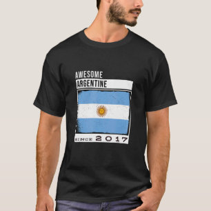 Camiseta Espectacular argentino desde 2017, quinto cumpleañ