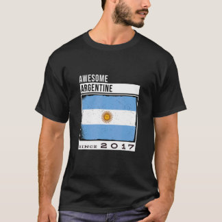 Camiseta Espectacular argentino desde 2017, quinto cumpleañ