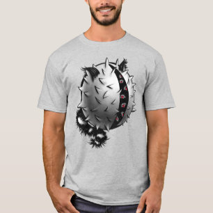 Camiseta Espectacular arte oscuro monstruo de la fantasía