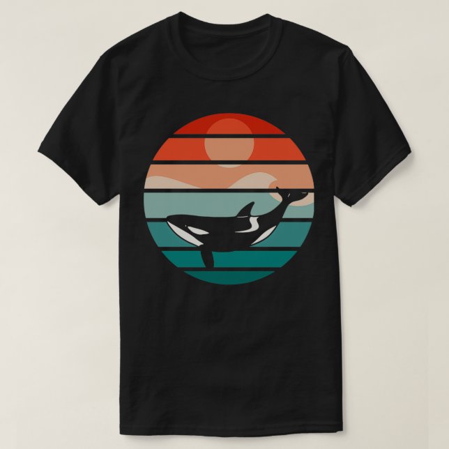 Camiseta Espectacular atardecer (Diseño del anverso)