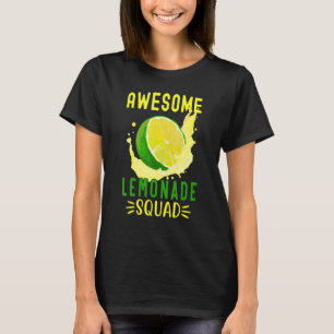 Camiseta Espectacular Escuadrón Lemonade Para Lemonade Stan