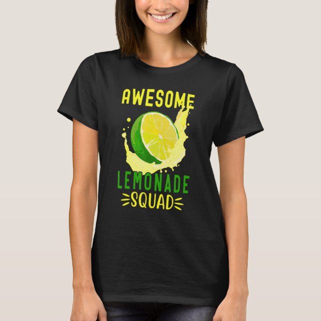 Camiseta Espectacular Escuadrón Lemonade Para Lemonade Stan (Anverso)