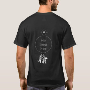 Camiseta Espectacular estegosaurio blanco