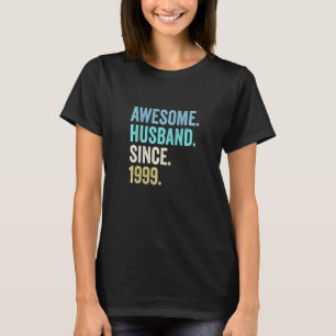 Camiseta Espectacular marido desde 1999 23er aniversario Bo