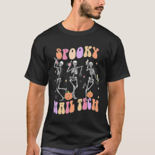 Camiseta Espectacular Nail Tech Funny Skeleton Nail Tech Ha