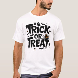 Camiseta Espectacular noche de Halloween con truco o divers