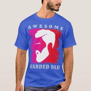 Camiseta Espectacular papá barbudo 50