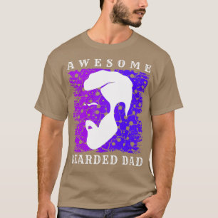 Camiseta Espectacular papá con barba 18