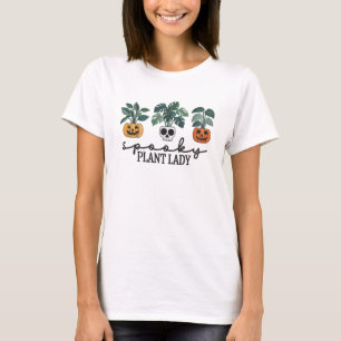 Camiseta Espectacular planta Lady Halloween Monstera Design