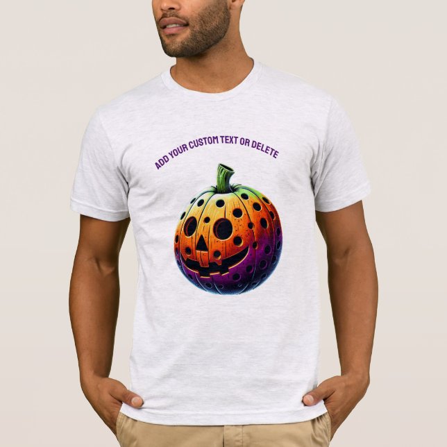 Camiseta Espectacular regalo deportivo de calabaza de bolas (Anverso)