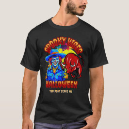Camiseta Espectacular Rodeo Clown 2 Y Bull Halloween
