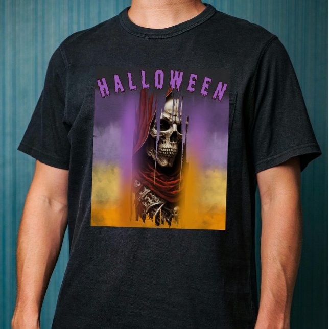 Camiseta Espectacular Skull Skeleton Halloween (Subido por el creador)