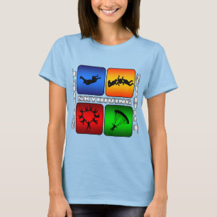 Camiseta Espectacular Skydiving