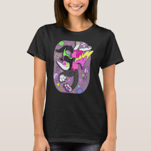 Camiseta Espectaculares Videojuegos Jugando Caracteres De A