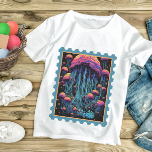 Camiseta Espectáculo acuático: medusas coloridas gigantes