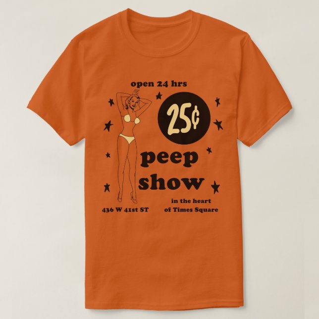 Camiseta Espectáculo De 25 Centavos (Diseño del anverso)